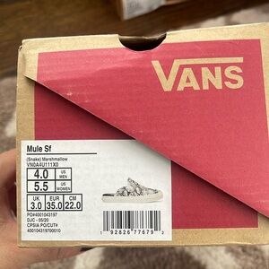 Vans mule sf